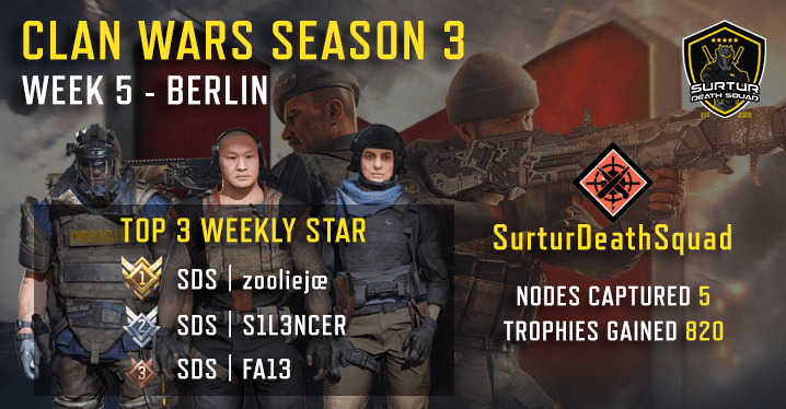 Clan Wars - Season 3 -Week 5 - Berlin